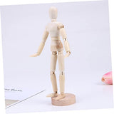 Vaguelly 9 Pcs 3D Desktop Wooden Art Supplies Vaguelly