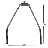 Stalwart Bike Wall Mount - EVA Foam Padded Bicycle Hooks with 50lb Capacity - Flip-Up Garage Bicycle Rack for Mountain, Road, and Kids Bikes by Rad Stalwart