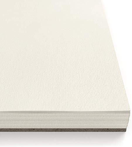 Arteza Mixed Media Sketchbooks, Pack of 3, 5.5 x 8.5 Inches, 60-Sheet Drawing Pads with 110lb Paper, Spiral-Bound, Art Supplies for Wet and Dry Media ARTEZA