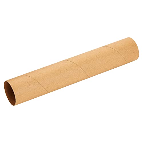 Bright Creations 24 Pack Brown Cardboard Tubes for Crafts, Empty Paper Towel Rolls for DIY Projects, Classrooms (1.7x10 in) Bright Creations