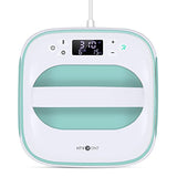 HTVRONT Heat Press Machine for T-Shirts, Portable Heat Press 10"X10", Iron Press for Sublimation and HTV Vinyl Shirt Press Machine for Hat, Bags, HTVRONT