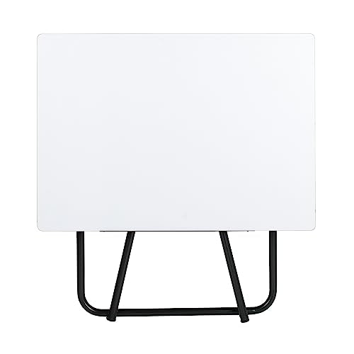 SD Studio Designs Ultima, Foldable Crafting Desk Top Angle and Height Adjustable Drafting Table, 42" W X 30" D, Black/White SD Studio Designs