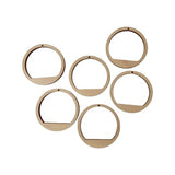 ALL SIZES BULK (12pc to 100pc) Unfinished Wood Laser Circle Flat Hoop Rounds Cutout Teardrop Shape with Cutouts Dangle Earring Jewelry Blanks Shape Texan Wood Crafts