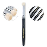 Transon 8pcs Miniature Painting Dry Brush Set with 5 Drybrushes and 3 Small Detail Brushes for Model Making and Miniature Model Painting TRANSON