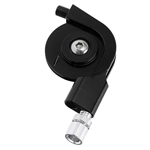 ZLXHDL Bicycle Disc Brake Conversion Aluminum CNC Machining Bike V Brake Adapter Cable Stroke Converter Caliper Regulator for Road Cycling(Black) ZLXHDL