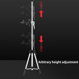 FENORGAN 13.8 Ft./4.2 m Laser Level Pole ，tall tripod for laser level Interface 0.236and 0.598 inches，Adjustable Telescoping Laser Pole (13.7 foot FENORGAN