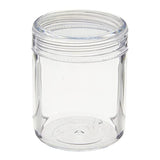 Juvale 35 Pack Plastic Canning Jars with Lids for Slime, Craft Storage, Beauty Products (1.2 oz) Juvale