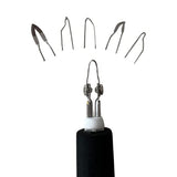 Razertip SE Kit - SE Wood Burning Machine with BPH Interchangeable tip Pen, 6 Tips, How-to Book "Pyro Studio Guide to Burning" - Pyrography kit - Razertip