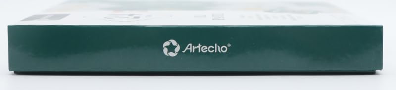 Artecho Oil Pastels Set of 24 Colors, Soft Oil Pastels for Art Painting, Drawing, Blending, Oil Crayons Pastels Art Supplies for Artists, Beginners, Artecho