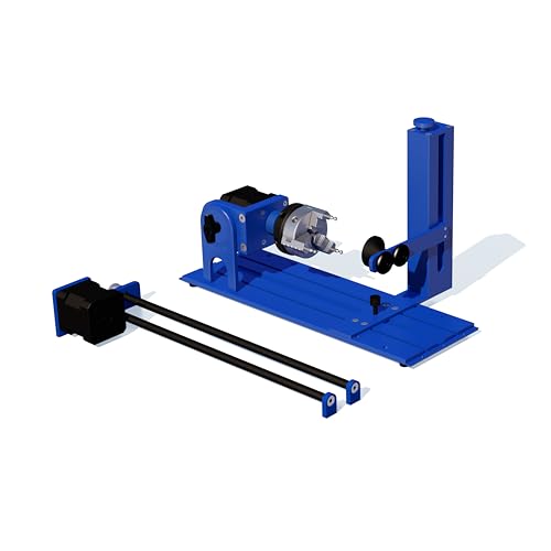 ComMarker 5-in-1 Rotary for Fiber Laser Engraver Machine, Laser Engraver Rotary Attachment,Rotary Axis Chuck Roller 5 Functions, Perfect for ComMarker