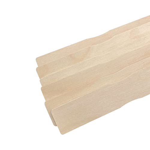 12 Inch Paint Sticks, 50 Pack Paint Stir Sticks, Wooden Paint Stirrers, Paint Stick for Mixing Epoxy and Resin HANWER