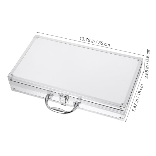 DOITOOL Box Suitcase Tool Chest Locking Briefcase Metal Case Briefcases for Men Hard Briefcase Looking for Men Portable Workstation Briefcase DOITOOL