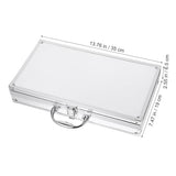 DOITOOL Box Suitcase Tool Chest Locking Briefcase Metal Case Briefcases for Men Hard Briefcase Looking for Men Portable Workstation Briefcase DOITOOL