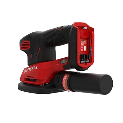 CRAFTSMAN 20V MAX Cordless Detail Sander, Tool Only (CMCW221B), Red