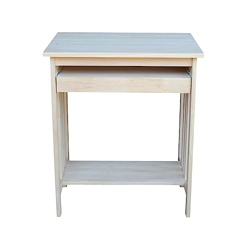 International Concepts Mission Computer Stand, Unfinished IC International Concepts