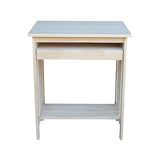 International Concepts Mission Computer Stand, Unfinished IC International Concepts