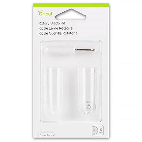 Cricut Rotary Blade Replacement Kit, Includes a Hard Cutting Blade with Protective Cap, Washer, Nut & Screwdriver, Cuts Delicate Papers & Unbacked Cricut