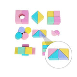 VICASKY 1 Set Macaron Building Blocks Interactive Games Child Development Creative Toy Game for Kids Toy for Kids New Year Gift Kid Toy Child Play VICASKY