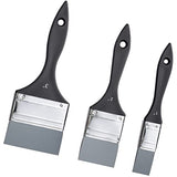 Falling in Art Silicone Paint Brush Set, Lined Edged Flexible Color Shapers, Flat Shaped Painting Tool for Water Based Acrylic Paints, Gouache, Oil, Falling in Art