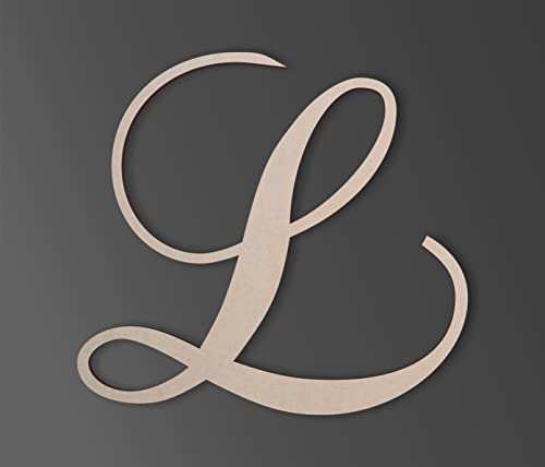 Jess and Jessica Wooden Letters Cursive Wood Letter for Wall Décor Various Sizes Premium Quality & Durable Smooth Laser Cut Unfinished Design Ideal Jess and Jessica