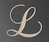 Jess and Jessica Wooden Letters Cursive Wood Letter for Wall Décor Various Sizes Premium Quality & Durable Smooth Laser Cut Unfinished Design Ideal Jess and Jessica