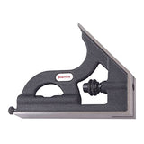 Starrett Square Head for 12"/300mm and Larger Combination Squares, Combination Sets, and Bevel Protractors - Black Wrinkle Finished, Cast Iron Steel Starrett