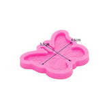 64Pcs Epoxy Resin Molds Kit, Bird Dragonfly Butterfly Cherry Flower Shape Silicone Molds for Resin Epoxy Casting Molds with Hole, Keychain and Jump Angel Wings