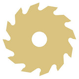 Saw Blade Cutout Unfinished Wood Father's Day Personalized Gift Man Cave Door Hanger MDF Shaped Canvas Style 1 (6") Diverse Woodworking