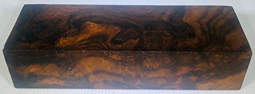 IECAP LLC Exotic Ironwood (Burl Ball Pattern) Blank from The Sonoran Desert. Dimensions 5 1/8 x 1 3/4 x 1 1/4 in. Units: 1 IECAP LLC