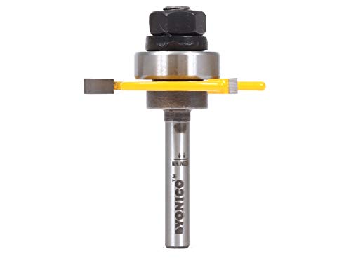 YONICO Biscuit Cutter Joint Slot Router Bit #20 1/4-Inch Shank 14182q - WoodArtSupply