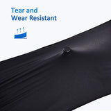 Schneider Nitrile Exam Gloves, Black, Large, 100-ct Box, 4-mil, Latex-Free, Powder-Free, Food-Safe (NBFK7103) Schneider