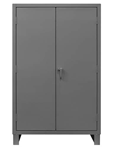 Durham Extra Heavy Duty Welded 12 Gauge Steel Lockable Storage Cabinet, HDC-244878-4S95, 1200 lbs Shelf Capacity, 24" Length x 48" Width x 78" Durham