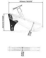 QWORK Table Saw Protective Guard Cover, Anti-Dust Woodworking Safety Shell for 7-12 Inch Table Saws QWORK