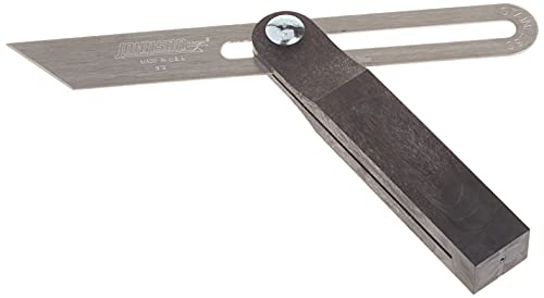 Johnson Level & Tool B75 T-Bevel – Structo-Cast Handle, 9", Silver, 1 T-Bevel Johnson
