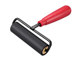 Speedball 4121 Deluxe Hard Rubber Brayer - 80 Durometer Roller With Wire Frame - 4 Inches Speedball