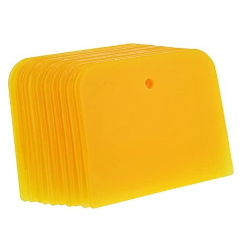 ABN Auto Body Filler Plastic Spreaders - 100pc Plastic Spreader Bulk Reusable 4in Set for Fillers, Putties, and Paint ABN