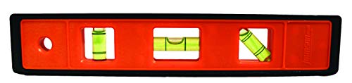 Johnson Level & Tool 7500B-ORANGE Structo-Cast Torpedo Level, 9", Orange, 1 Level - WoodArtSupply