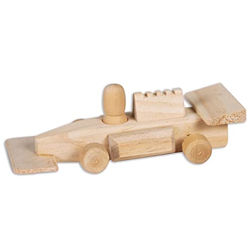 S&S Worldwide Mini Unfinished Wood Race Cars (Pack of 12)