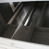 PawHut 84" Wooden Chicken Coop, Hen House Outdoor with Run Nesting Box, Asphalt Roof, Removable Tray, Ramp, Poultry Cage for 2-3 Chickens, Gray PawHut