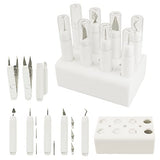 Enjoy Myself Pen-Shape Vinyl Weeding Tool Kit with Storage Box, Basic Weed Removal Tools Set for Cricut/Silhouette/Sizzix/Siser HTV/Oracal Enjoy Myself