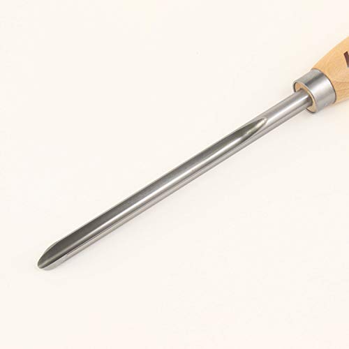 Hurricane Turning Tools, HTT-242W, M2 HSS, 5/8" Bowl Gouge with Side Grind (1/2" Flute) for Woodturning - WoodArtSupply