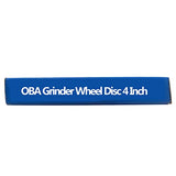 OBA Grinder Wheel Disc 4 Inch Wood Shaping Wheel, Wood Grinding Shaping Disk for Angle Grinders with 7/8” Arbor OBA