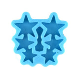 Silicone Earrings Mold Ear Stud Earring Resin Mold Star Epoxy Resin Casting Mold for DIY Crafts Earrings Jewelry Making clay earring molds christmas SYlive