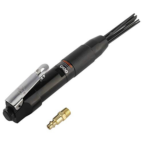 BTSHUB Compact Air Needle Scaler Air Powered Pneumatic Rust Paint Weld Removal Tool BTSHUB