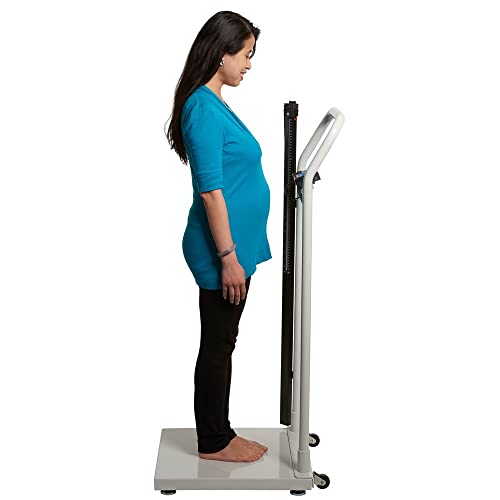 Salter Brecknell BLHS302121-660L HS-300 Physician Scale, Mild Steel with Durable Powder Coated White Finish Brecknell