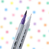 Mr. Pen- Dual Tip Brush Pens, 12 Colors, Art Markers for Kids Adults Coloring Mr. Pen