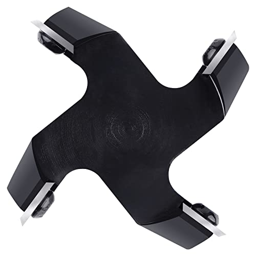 CNC Spoilboard Surfacing Router Bit, 1/2" Shank 2-1/2" Cutting Diameter, Carbide Insert Slab Flattening Router Bit Planing Bit Wood Planer Bit BINSTAK