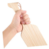 Happyyami Decor Unfinished Paddle Crafts DIY Paddle Cutouts Unfinished Paddle Paddle Cutouts Blank Paddle DIY Paddle Crafts Paddle Painting kit Happyyami