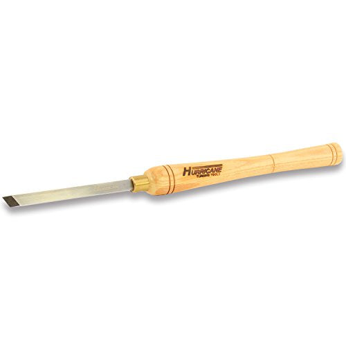 Hurricane Turning Tools, HTT-116, High Speed Steel, 1/2" Skew Chisel for Woodturning - WoodArtSupply