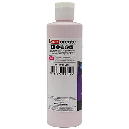 MONT MARTE Premium Pouring Acrylic Paint, 240ml (8.11oz), Dusty Pink, Pre-Mixed Acrylic Paint, Suitable for a Variety of Surfaces Including Stretched - WoodArtSupply